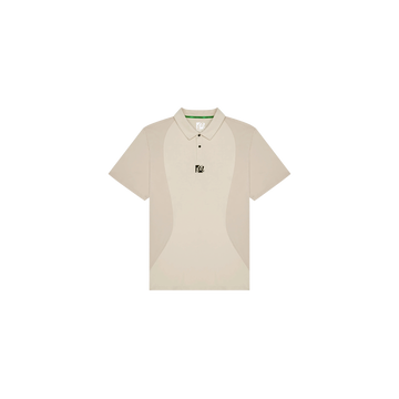 Malbon Performance Pique Polo - Tan
