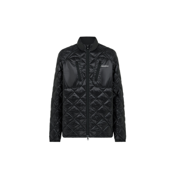 Manors Golf Argyle Pertex Jacket - Black