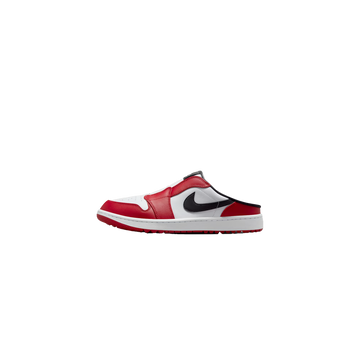 Nike Air Jordan Mule Golf "Chicago" White/ Varsity Red/ Black