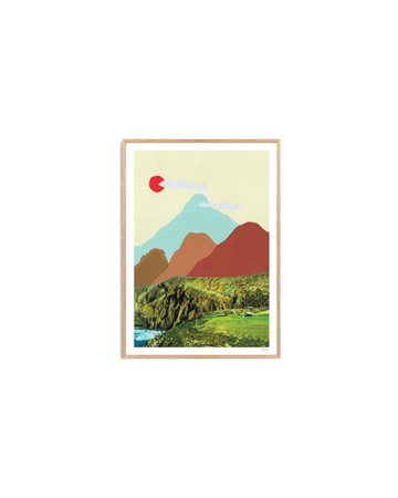 Ciel Glue Print - Mulligan 30 x 40 cm