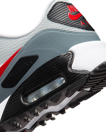 Nike Air Max 90 G White/Fire Red - heel detail