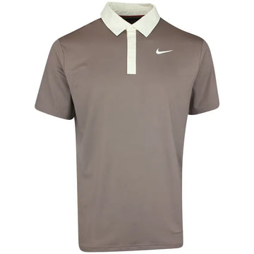 Nike Dri-FIT Tour Contrast Polo - Brown Ivory