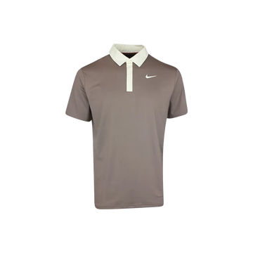 Nike Dri-FIT Tour Contrast Polo - Brown Ivory