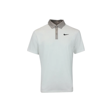 Nike Dri-FIT Tour Contrast Polo - White/College Grey