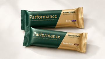 Parformance Energy Bar Salty Caramel and Berry close-up