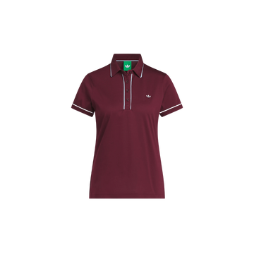 adidas Originals F Solid Polo - Maroon