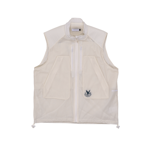 Pop Trading Company x Gleneagles Safari Vest Off White