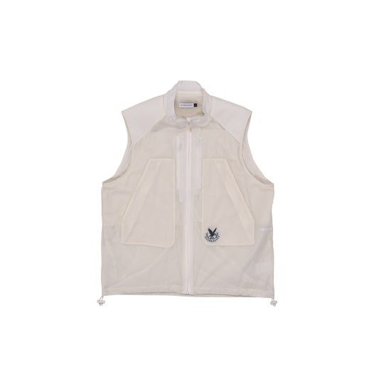 Pop Trading Company x Gleneagles Safari Vest Off White