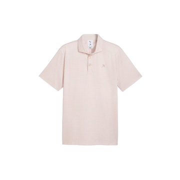 Puma X Arnold Palmer MATTR Geo Polo - Alpine Snow/Rose Glow