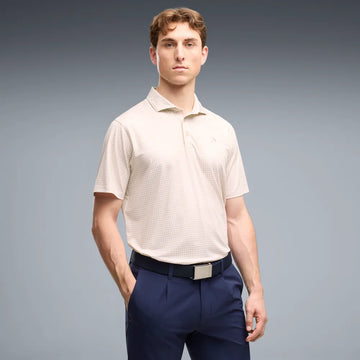 Puma X Arnold Palmer MATTR Geo Polo - Alpine Snow/Rose Glow