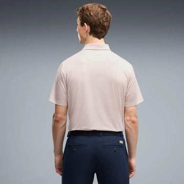 Puma X Arnold Palmer MATTR Geo Polo - Alpine Snow/Rose Glow