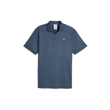 Puma X Arnold Palmer MATTR Geo Polo - Deep Navy/Lemon Butter