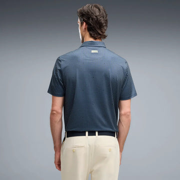 Puma X Arnold Palmer MATTR Geo Polo - Deep Navy/Lemon Butter