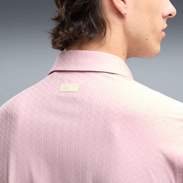 Puma X Arnold Palmer Textured Polo - Rose Glow