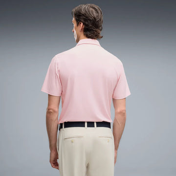 Puma X Arnold Palmer Textured Polo - Rose Glow