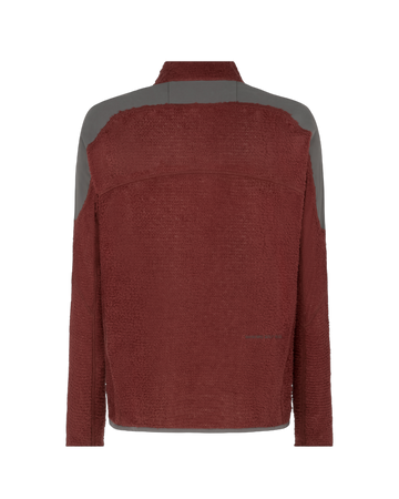 Manors Golf 1/4 Zip Primaloft Midlayer - Burgundy - back