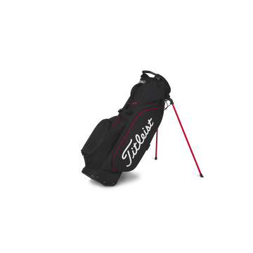Titleist Players S4 Stand Golf Bag - Black/Red/White