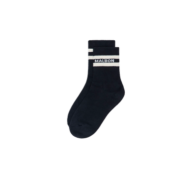 Malbon Nadine Athletic Socks - Black