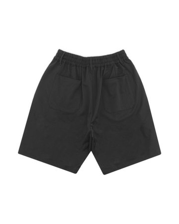 Students Calculus Standard Pleated Shorts - Black - back