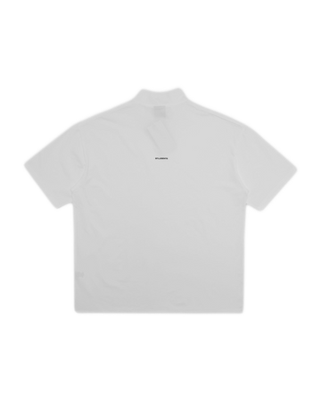 Students Course Studies Chaperone S/S Mock-Neck - White - back