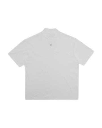 Students Course Studies Chaperone S/S Mock-Neck - White - front