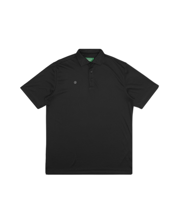 Students Course Studies Librarian S/S Polo - Black - front