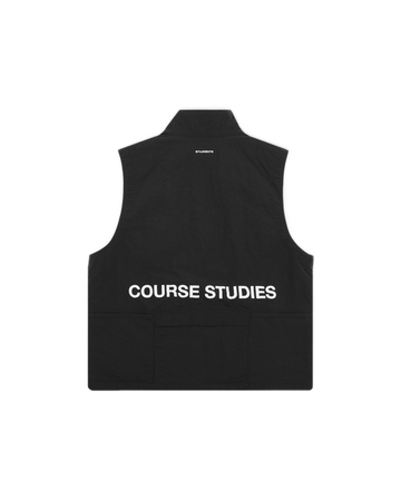 Students Reggie Nylon Trail Vest - Black - back