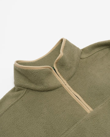Students Whispering Fleece Jacket - Military - Detail