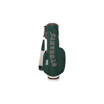 Students x Hiroki Collegiate Sunday Golf Bag - Dark Green