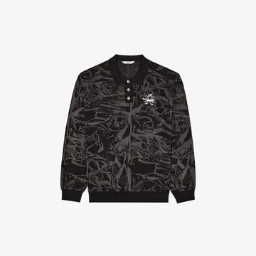Malbon Golf Scouting Sweater Black, vierkante foto 1 (gecorrigeerd)