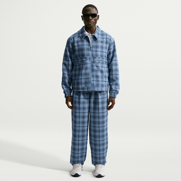Nike Tartan Loose Fit Golf Pant - Blue