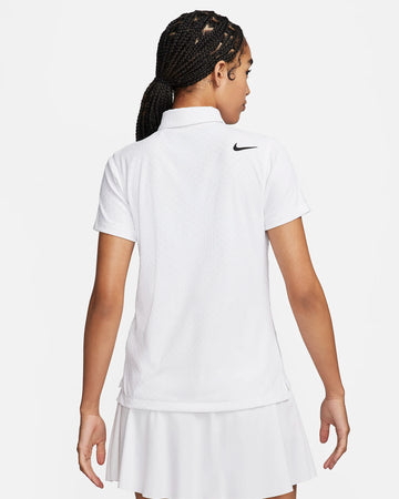 Nike Tour Women's Dri-FIT ADV Short-Sleeve Golf Polo - White