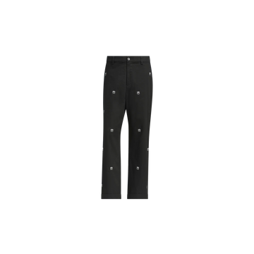 adidas Originals  Loose Embroidered Pant - Black