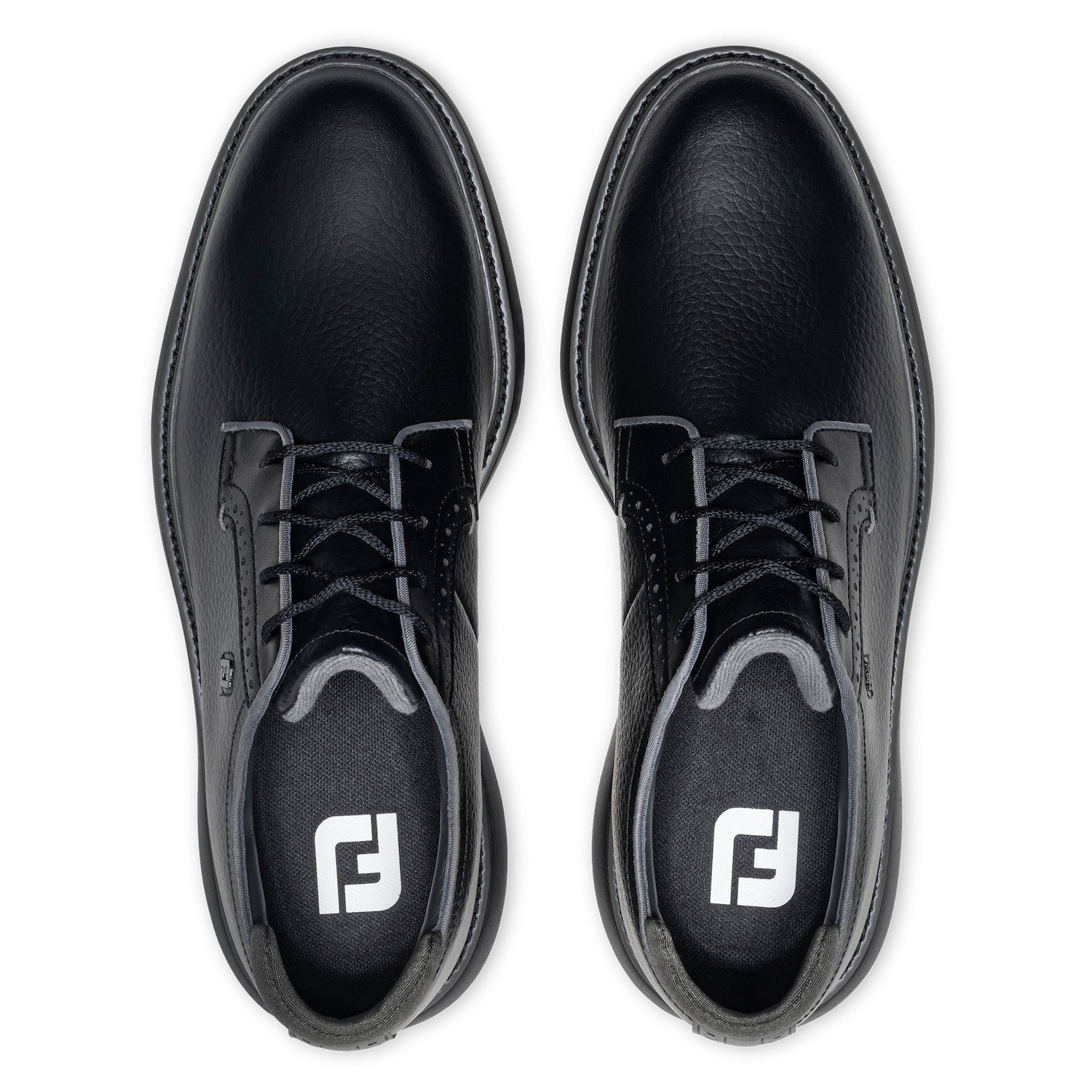 FootJoy メンズ トラディショナル S L ゴルフシューズ 黒　27.5 FootJoy FJ Traditions Blucher 2025 - Black – Bisque Golf