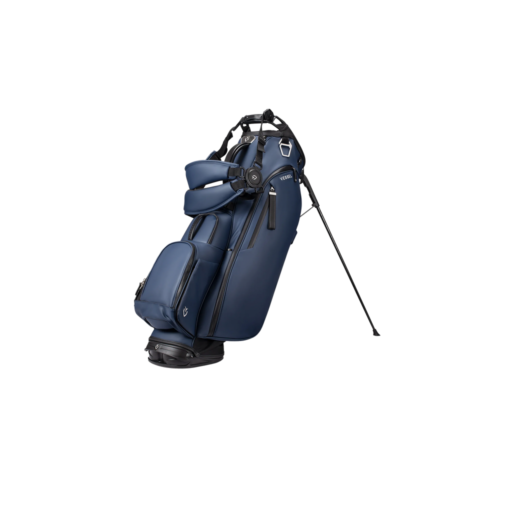 Vessel Player V Stand Bag 6-Way - Navy – Bisque Golf Vessel Player V Stand Bag 6-Way - Navy – Bisque Golf