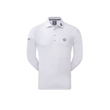 FootJoy with Bisque Thermolite Longsleeve Polo White