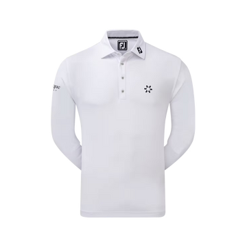 FootJoy with Bisque Thermolite Longsleeve Polo White