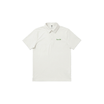 Bisque Golf Solid Performance Polo - White