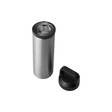 YETI Rambler Bottle 532ml Stainless Steel open