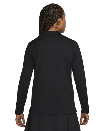 Nike Womens Dri-FIT UV Full-Zip Top Black