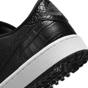 Nike Air Jordan 1 Low G Black Croc – Bisque Golf Nike Air Jordan 1 Low G Black Croc – Bisque Golf