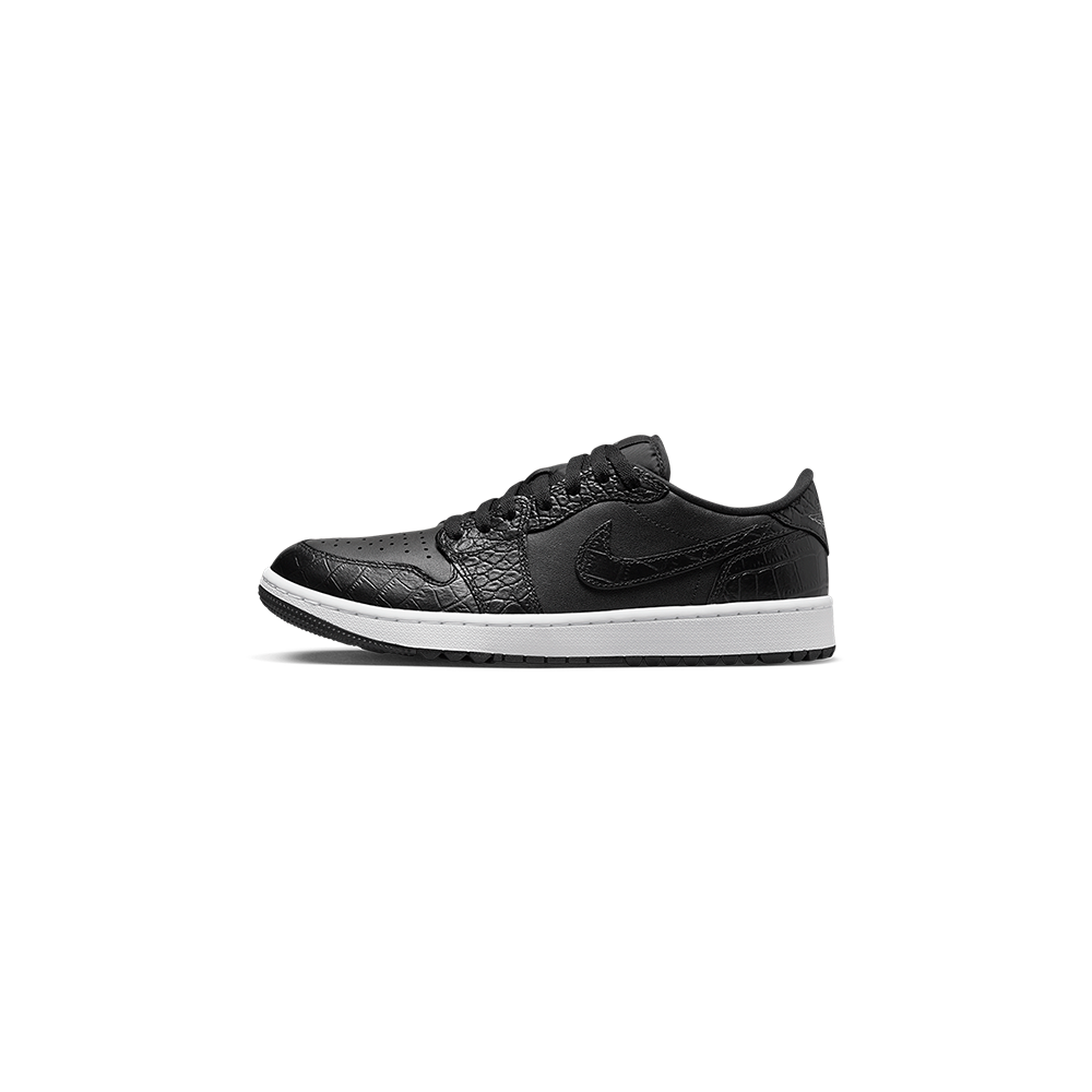 Nike Air Jordan 1 Low G Black Croc – Bisque Golf