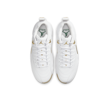 Nike Air Jordan 12 Golf Low Metallic Gold - Masters Pack – Bisque Golf Nike Air Jordan 12 Golf Low Metallic Gold - Masters Pack – Bisque Golf
