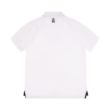 Nike Tiger Woods Dri-FIT Tech Pique Polo White