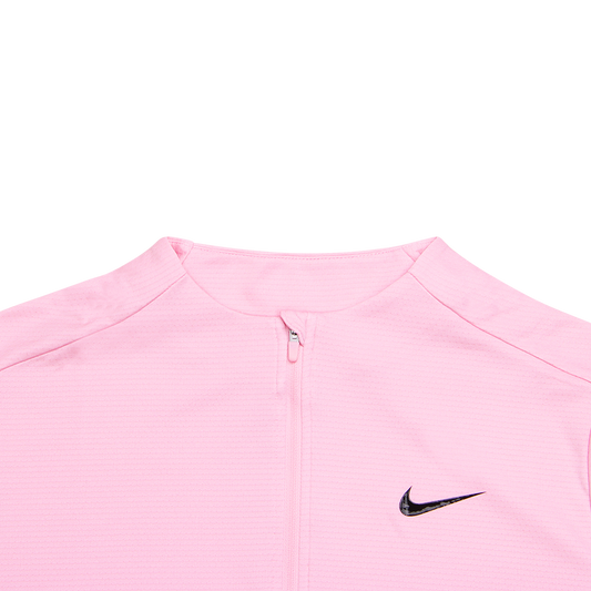Nike pink half hot sale zip top