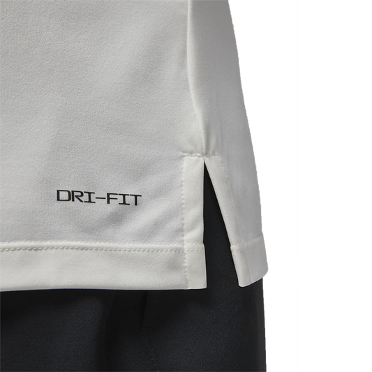 Jordan Dri-FIT Sport Golf Mock Neck T-Shirt White