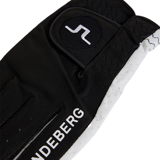 J.Lindeberg Ron Leather Golf Glove A Black