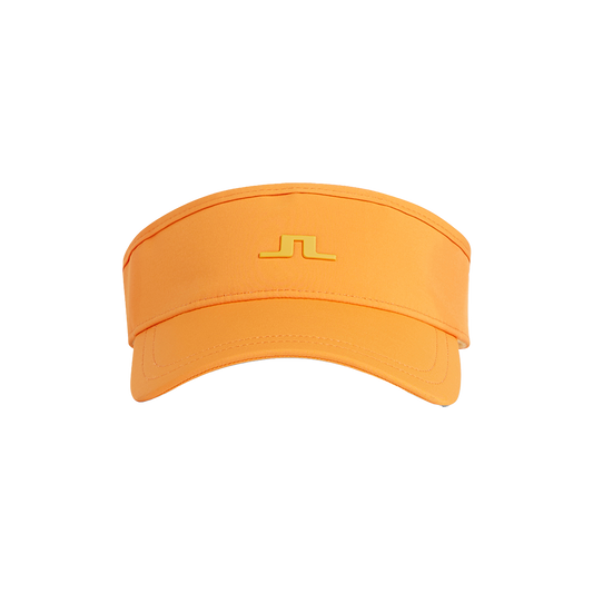 Orange top golf visor