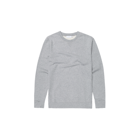 Sunspel Loopback Sweater Grey