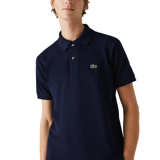 Navy Polo Slim-Fit Lacoste Blue